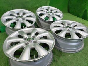  records out of production size rare lalapa-mLaLa Palm non-genuine aluminum wheel 4 pcs set 15×6J +43 4 hole 4H PCD100 15 -inch 6.0J hub diameter 67 hot staff 