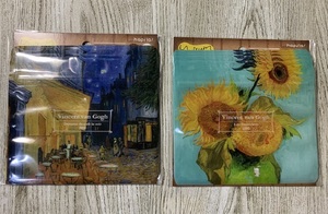 ジッパーバッグ　ゴッホ絵画シリーズ　６枚入り×２種セット/Vincent Van Gogh/ゴッホ/おすそ分け/未使用