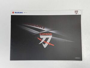 SUZUKI オートバイカタログ　KATANA　 2019年5月【H65836】