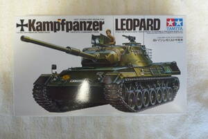 タミヤ TAMIYA 353064 1/35 ミリタリーミニチュアシリーズ No.64 西ドイツ・レオパルド戦車 WEST GER. LEOPARD