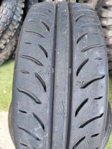 A565 165/55R14 72V 2本セット　DUNLOP DIREZZA ZⅢ 2021年製