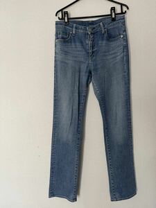 2311048(送料込¥807) UNIQLOユニクロ REGULAR FIT STRAIGHT HIGH RISE 26