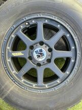 アルミ ホイール　7.5Jx17 ET25 MLJ エクストリームJ タイヤ付き 265/65R17 グッドイヤー アイスナビSUV_画像2