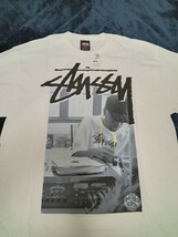 STUSSY×STONES THROW J Dilla サイズM 周年記念限定コラボoldNIKE_画像2