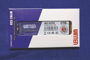 ★☆ウィンテン WINTEN　SSD M.2 1TB　ドライバー付 Type2280 SATA3 ☆★
