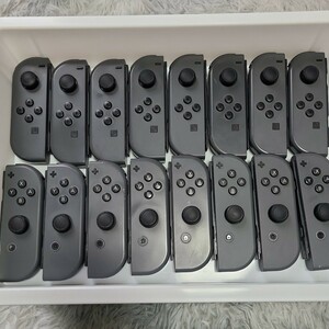 Nintendo Switch ジョイコン Joy-Con (L)Joy-Con (R) 任天堂 まとめ売り グレー ニンテンドースイッチジョイコン 中古　1111①