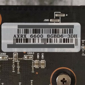 AMD PowerColor Radeon RX6600 8GB AXRX 【グラフィックボード】の画像7