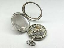 セイコー懐中時計 EMPIRE 銀ケース 大正時代のも？ アンティーク(Antique pocket watch）★同梱可　No.1049_画像7