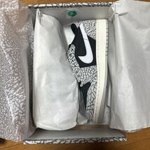 【25cm】ナイキ エア ジョーダン1 レトロ ロー OG (GS) ブラックセメント / Nike Air Jordan 1 Retro Low Black Cement 【新品】定価以下_画像8