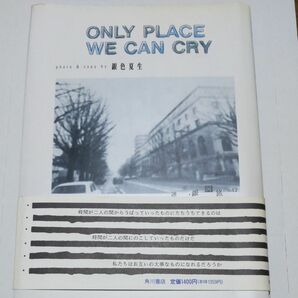 銀色夏生 only place we can cry 帯あり