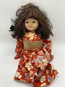 KY1106 市松人形 日本人形 着物 レトロ アンティーク