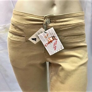 【CIMARRON/シマロン】ストレッチ セミフレア パンツ BRAVA BEIGE 28 新品デッドストック/希少/美脚/細身/快適/セクシー/スペイン製/お買得の画像3