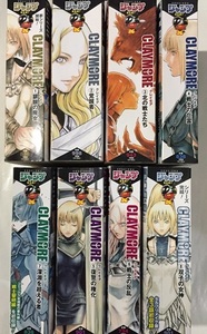 ♪ CLAYMORE　クレイモア　全8巻　八木教広　ジャンプREMIX　コンビニコミック