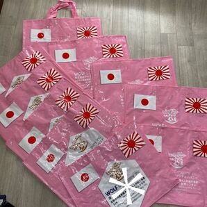 送料無料 エコバッグやその他の代用に‥。ビニールバッグ10枚 ピンク色 丈夫です。 バイクパーツ入れなどに