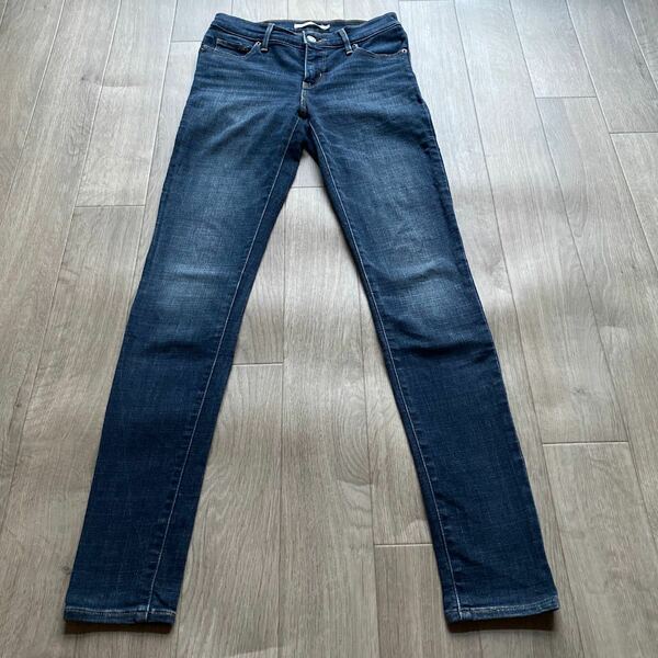 送料無料 古着ジーンズ【Levi's311 SHAPING SKINNY W24】