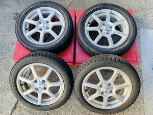 スタッドレスタイヤ 145/65R15 175/55R15 三菱 アイ、i、i-MiEV アルミ スノー 冬タイヤ Weds 539908