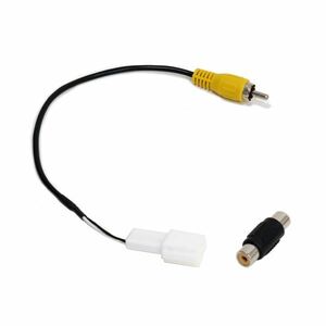 Б mail service free shipping Nissan original navigation correspondence conversion MM312D-W back camera RCA conversion adapter Harness code cable connector terminal 