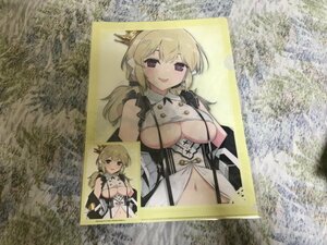 531クリアファイル　WEBくじ 閃乱カグラ 6パイ目　ステッカーセット　華風流