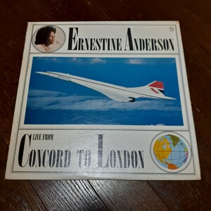 ERNESTINE ANDERSON / LIVE FROM CONCORD TO LONDON /LP/LOVE FOR SALE/JAZZ FUNK,RARE GROOVE,レアグルーヴ,須永辰緒,MURO