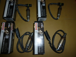 E38 750iL/B12 5.7/B12 6.0用O2センサーset新品(1台分)BOSCH製1999年モデル以降用