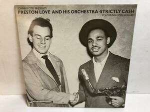 31102S 輸入盤 12inch LP★STRICTLY CASH/PRESTON LOVE AND HIS ORCHESTRA★BP-501