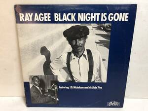 31102S 輸入盤 12inch LP★RAY AGEE/BLACK NIGHT IS GONE★R&B-105