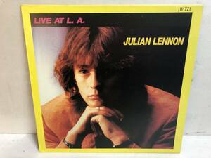 31116S 輸入盤 12inch LP★JULIAN LENNON/LIVE AT LOS ANGELS★JB-721