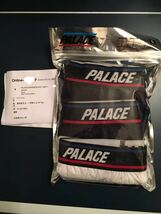 PALACE SKATEBOARDS 18 WINTER BOXERS BLACK／WHITE／NAVY Sサイズ 新品未開封 PALACE JAPAN ONLINE購入 パレス 正規品 3枚入_画像1