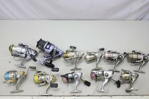 Abu Garcia アブガルシア/Daiwa ダイワ/SHIMANO シマノ スピニングリール 11点まとめて 釣り具 フィッシング（C1494）