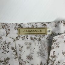 crocodile クロコダイル　ブラウス　チュニック　七分袖　総柄　花柄　サイドファスナー　レディース　大きいサイズ　LL(XL) 311-75a_画像5