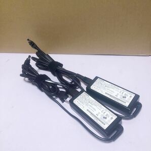 中古Panasonic Let's note CF-SX1/SX2/SX3/NX1/NX2/NX3用 純正ACアダプタ 16V~4.06A CF-AA6412C 2個セット 動作保証 管理番号SHA1148