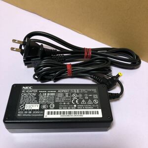 NEC　SANKEN ACアダプター ADP1007　SED80N2-24.0 　24V 2.65A中古動作品SHA1089