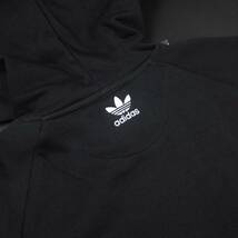 新品★アディダス オリジナルス/adidas/アディカラー 3Dトレフォイル プルパーカー272/553黒/XO【2XL】_画像8