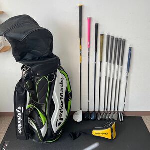 【GF225】格安ゴルフフルセット☆TAYLORMADE テーラーメイド☆R5XL RBZ☆レディースセット(FLUX：L)☆キャディーバッグ