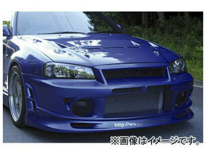 アブフラッグ フロントバンパースポイラー ver.Mure ニッサン スカイラインGT-R BNR34 RB26DETT 1999年01月～2001年04月