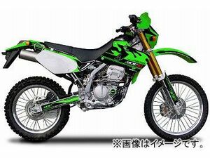 2輪 MDF ファイアーシュラウド 品番：P049-8902 グリーン カワサキ KLX250 ～2004年 JAN：4580394145557