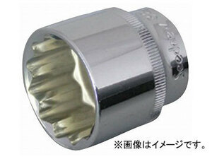 Seednew/シードニュー 12.7角 12角 ソケット 32mm S-B4032 クロームメッキ