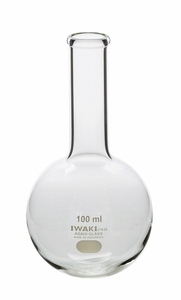 新潟精機 NSK 丸底フラスコ 100ml GR-100