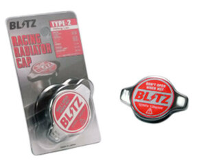 ブリッツ/BLITZ レーシングラジエターキャップ 赤 TYPE2 18561 ダイハツ コペンローブ LA400K KF(Turbo) 2014年06月～