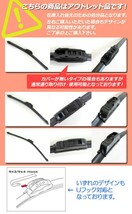 【訳あり/アウトレット】エアロワイパーブレード ホンダ モビリオスパイク GK1,GK2 2002年09月～2008年06月 550mm 運転席 AP-EW-550_画像2