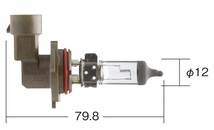 小糸製作所/KOITO ハロゲンバルブ トヨタ オーパ HB4(9006) 12V 51W(55W) 一般ヘッドランプ用 入数：1個 0474_画像2