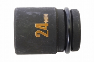 SSPOWER 薄口インパクトレンチソケット ショート 24mm IMS-24S