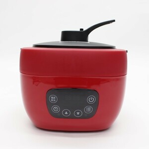 HIRO 万能マルチポット レッド 4種類の調理モード＆糖質カット炊飯機能搭載！ NC-F180RD