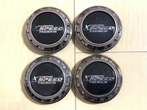 X SPEED CROSS クロススピード PREMIUM プレミアムセンターキャップ 中古 4個 MCS59NA11