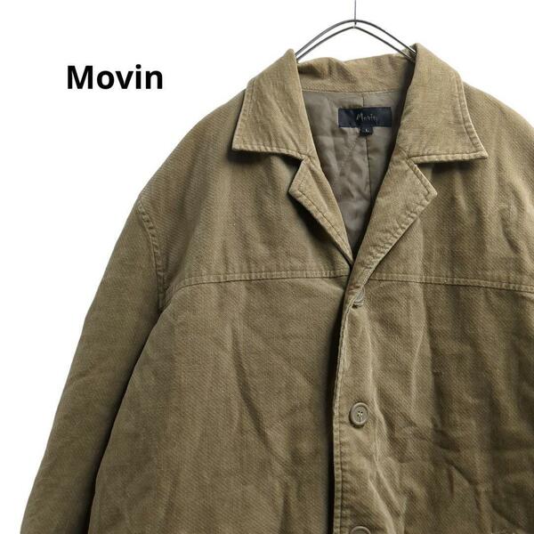 Movin コーデュロイジャケット　ブルゾン　秋冬　茶　メンズL　b24