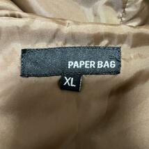 【PAPER BAG】ペーパーバッグ ダッフルコート メンズXLsizeブラウン_画像7