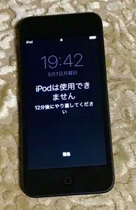 美品 iPod touch 第6世代 スペースグレイ Apple けどアクティベーションロック