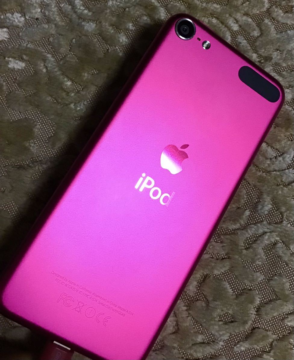 iPod touch第6世代128GB新品バッテリー 超美品 ピンク+solidarischer