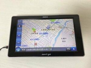 送料無料■felics フェリクス NAVI-GO ポータブルカーナビ 7インチ SPN-7011 ワンセグ内臓 ジャンク品