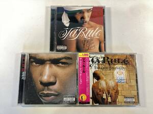 W7784 ジャ・ルール 3枚セット｜Ja Rule Pain Is Love The Last Temptation R.U.L.E.